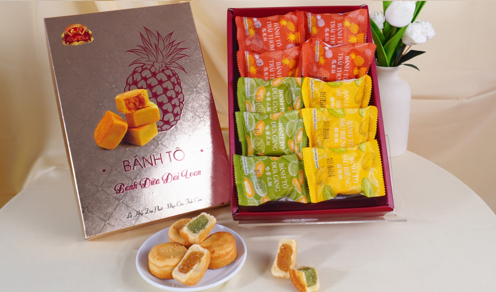BÁNH TÔ - BÁNH DỨA ĐÀI LOAN