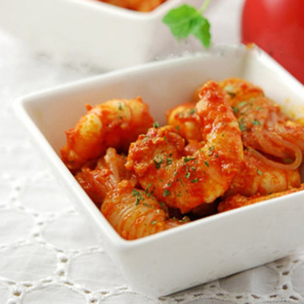 Cách Làm Tôm khô sốt cà chua