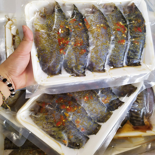 Sỉ - Lẻ Cá Sặc Sả Ớt 1 Nắng