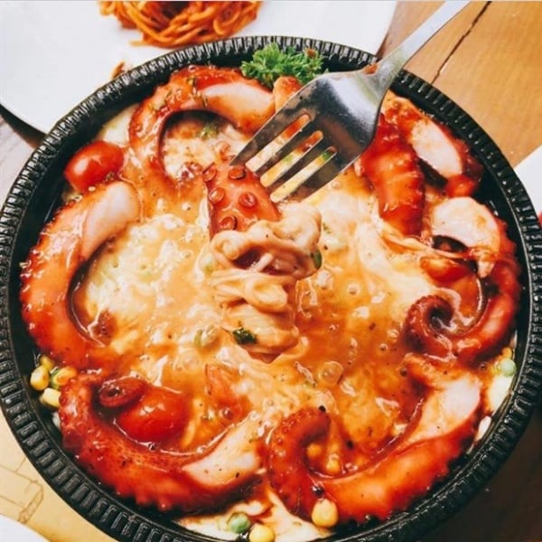 Bạch tuột cay Phômai