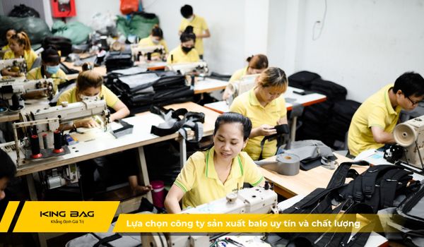 Lựa chọn công ty sản xuất balo doanh nghiệp uy tín và chất lượng