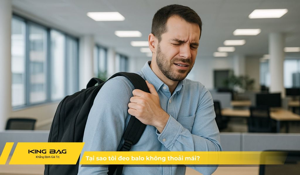 Tại sao tôi đeo balo không thoải mái?