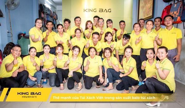 Thế mạnh của Túi Xách Việt trong sản xuất balo túi xách