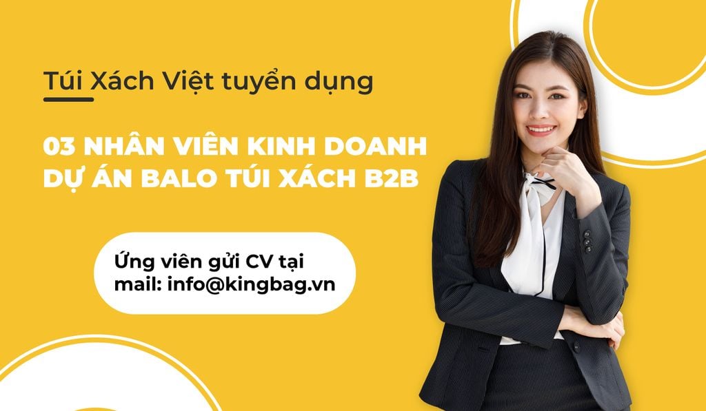[19/12] Túi Xách Việt tuyển dụng Nhân viên kinh doanh