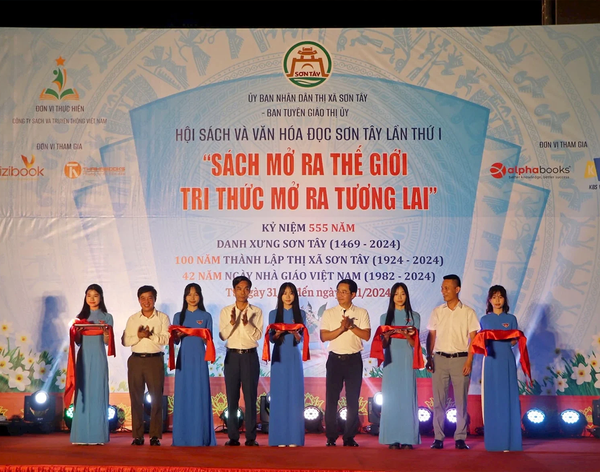 HỘI SÁCH VÀ VĂN HÓA ĐỌC SƠN TÂY LẦN THỨ I: GÓP PHẦN XÂY DỰNG XÃ HỘI HỌC TẬP