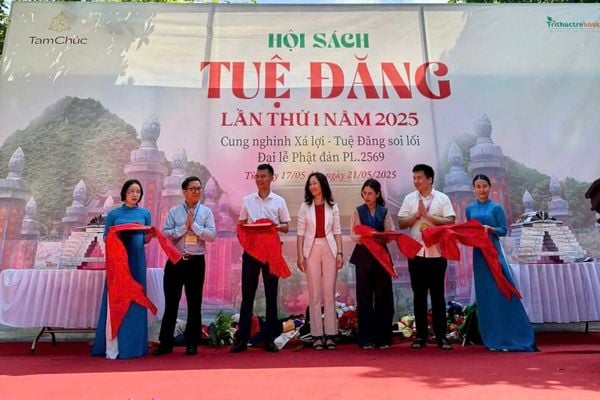 Hội sách Tuệ Đăng lần thứ nhất năm 2025: Giao hòa giữa văn hóa đọc và tinh thần Phật giáo