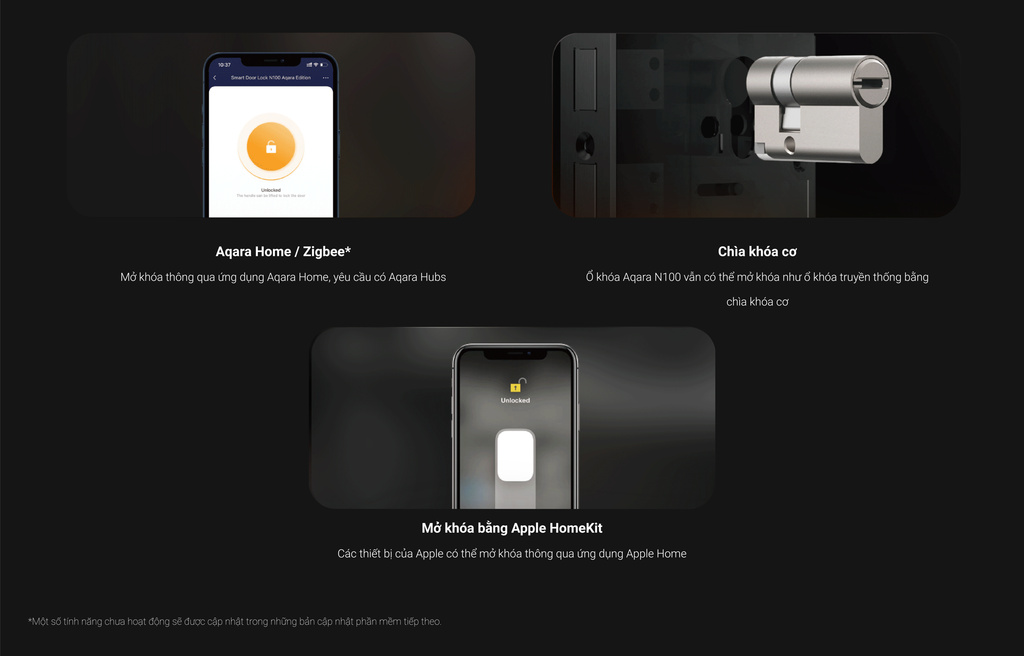 Khóa Thông Minh Aqara N100 Smart Door Lock ZNMS16LM Zigbee Edition ...