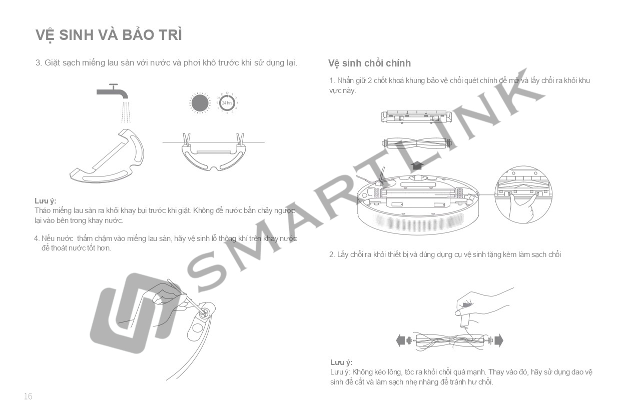 Robot hút bụi lau sàn tự làm sạch Dreame D10s Plus 33