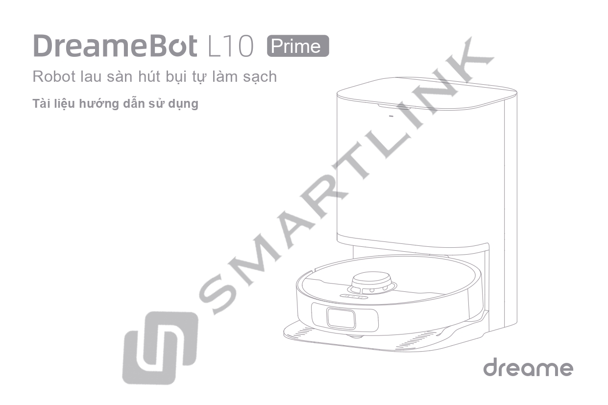 Robot lau sàn hút bụi tự làm sạch Dreame L10 Prime 18
