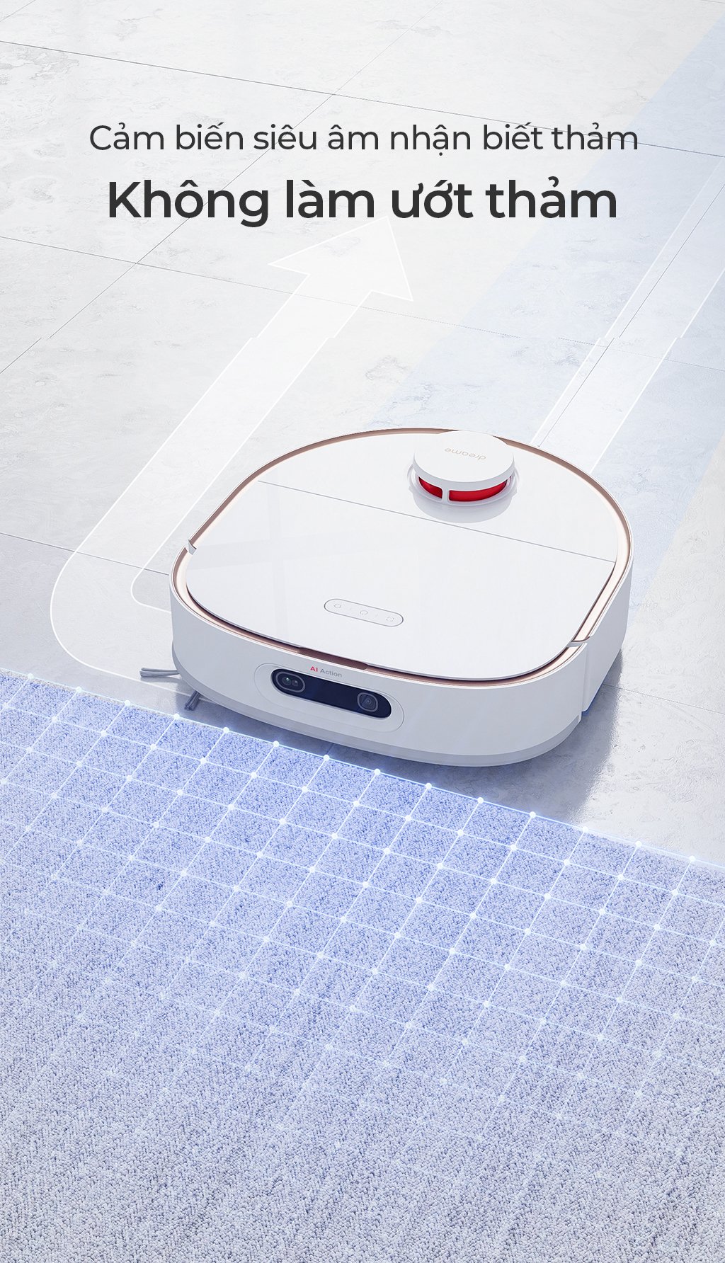 Robot lau sàn hút bụi tự làm sạch Dreame Bot W10 Pro 104