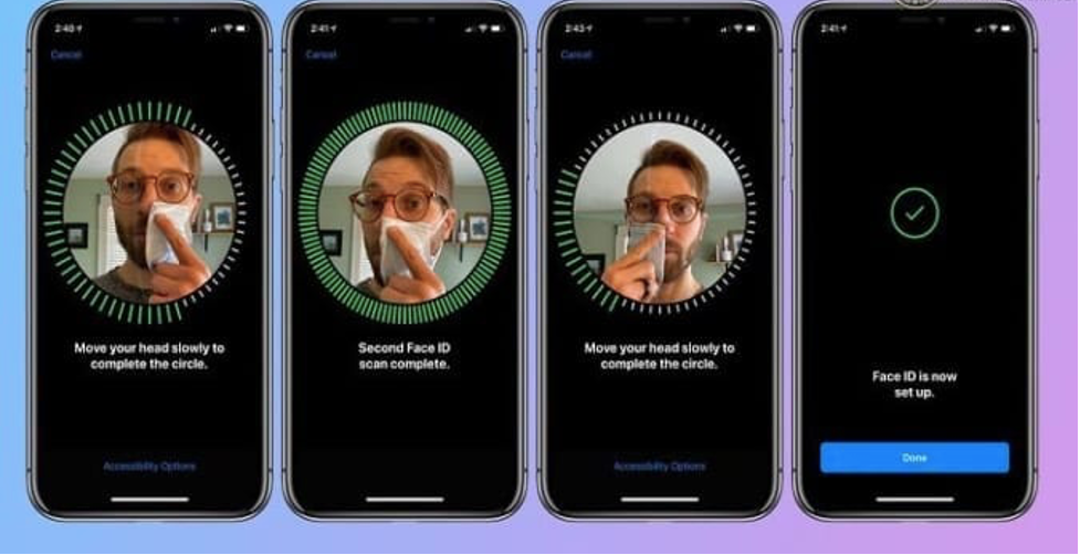 Hướng dẫn mở khoá iPhone bằng Face ID khi đang đeo khẩu trang