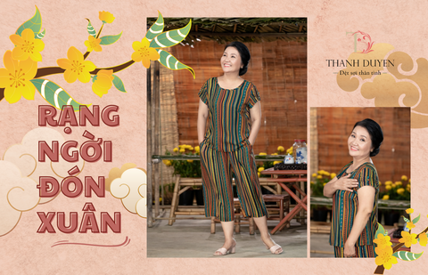 BST đón xuân sang của Đồ bộ Tole Thành Duyên