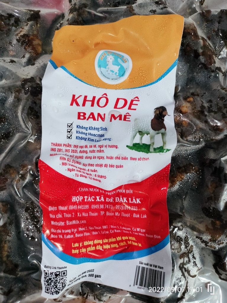 Cách làm khô dê tại nhà chuẩn vị khô dê Ban Mê