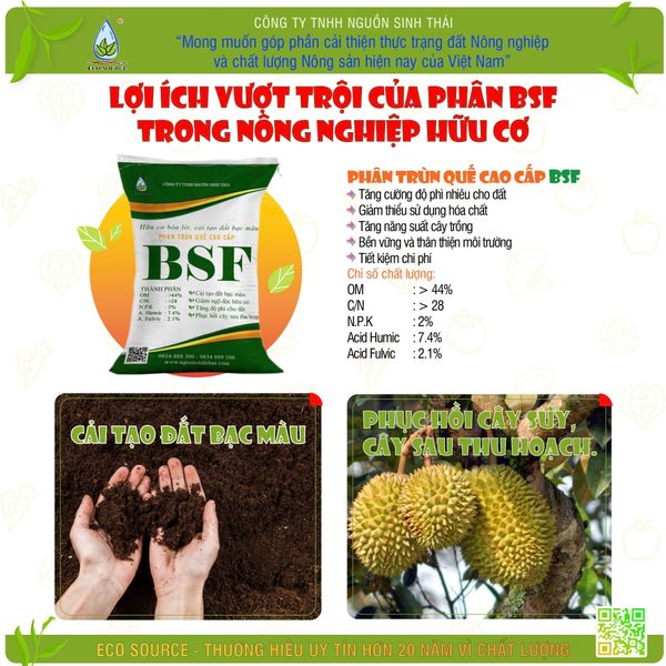 VÌ SAO NHÀ VƯỜN SẦU RIÊNG NÊN QUAY VỀ VỚI PHÂN HỮU CƠ?