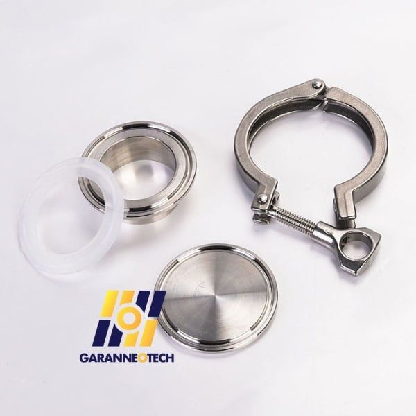 Bộ Clamp bịt ống inox vi sinh