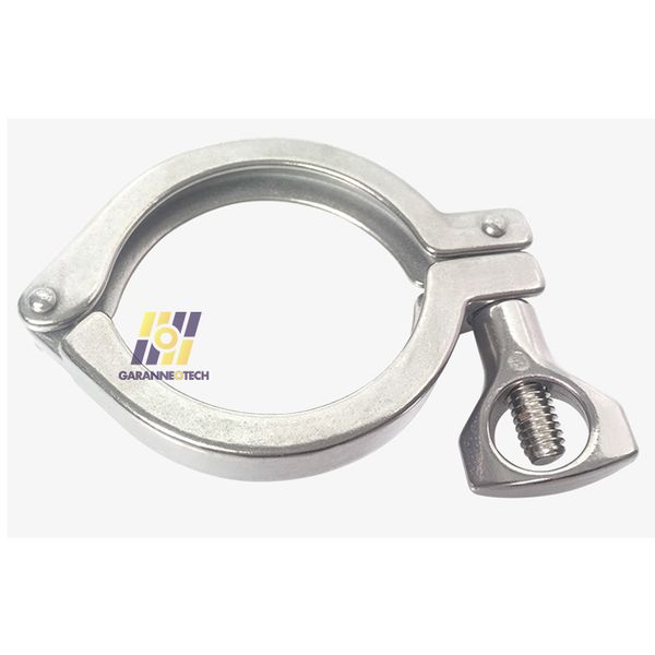 Bộ Clamp Kẹp Ống Vi Sinh Tháo Lắp Nhanh Bằng Thép Không Gỉ 304