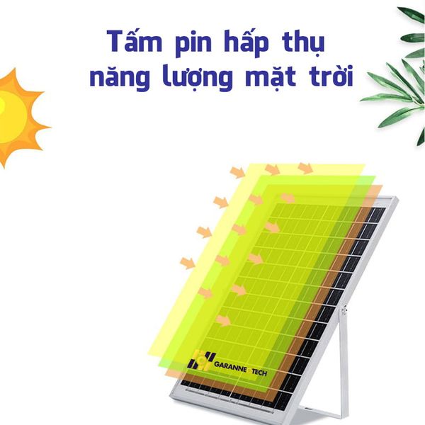 đèn pha led năng lượng mặt trời chống nước ngoài trời