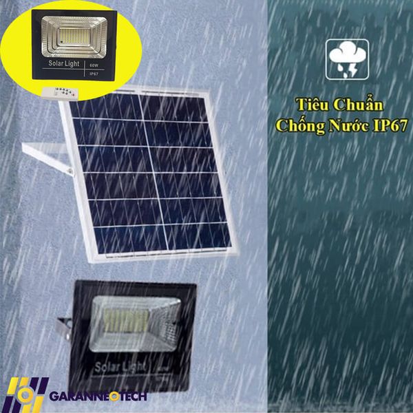 đèn pha năng lượng mặt trời 100W