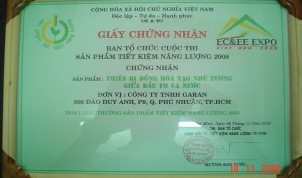 Công ty cổ phần thiết bị mới GA RAN