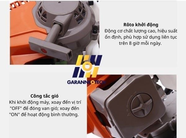 Đặc điểm máy khoan đất công suất 3600W