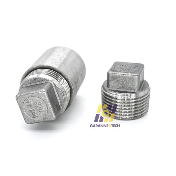 Nút Bịt Inox 304 Ren Ngoài DN06 - DN100