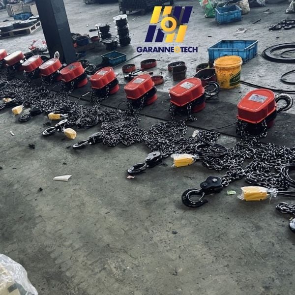 Pa lăng xích điện 220V và 380V
