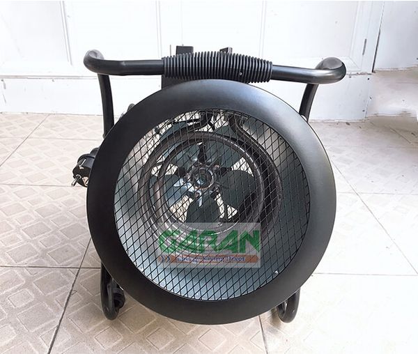 Quạt Sấy Gió Nóng 3KW Dạng Tròn - Gió Sạch Lên Đến 60°C