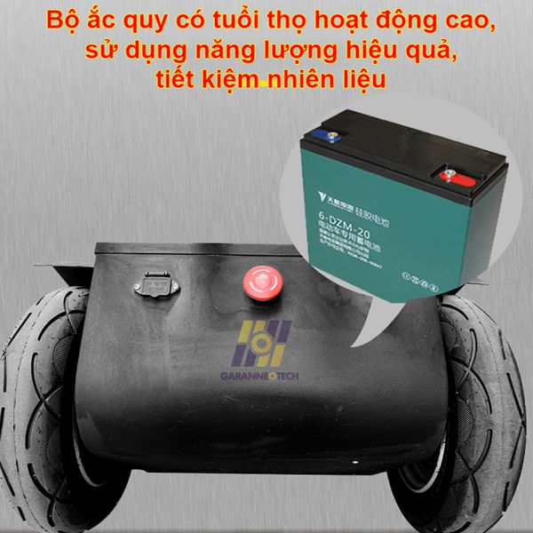 Xe Đẩy Hàng 2 Bánh Chạy Bằng Động Cơ Điện - Tải Trọng 600KG