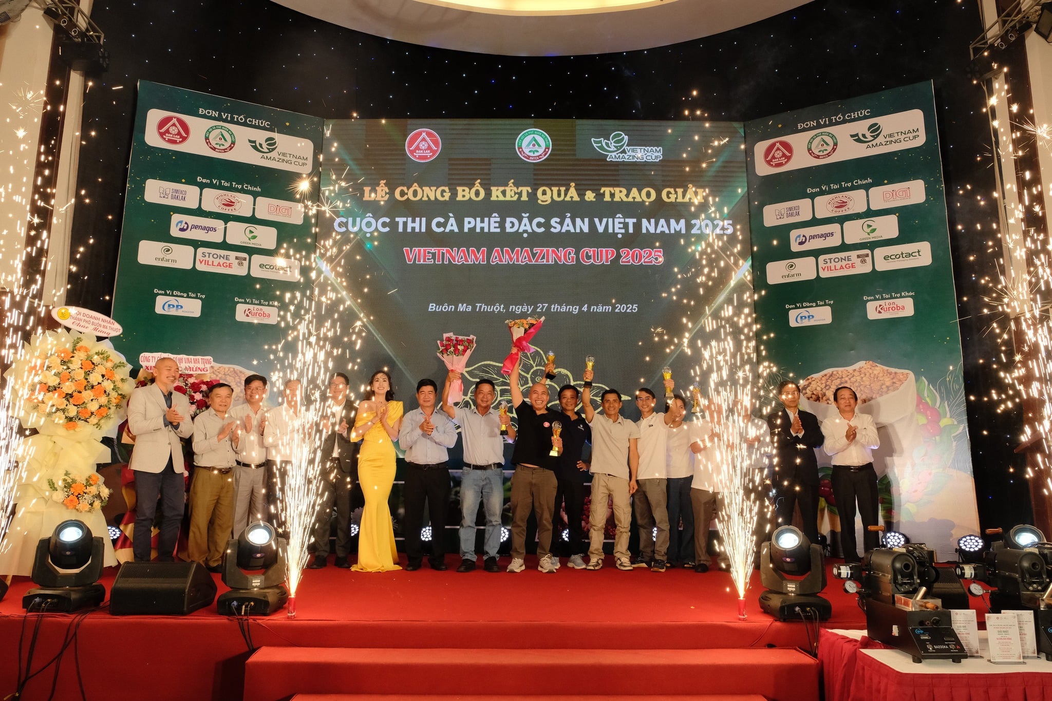 Cuộc thi Cà phê Đặc sản Việt Nam 2025 – Vietnam Amazing Cup 2025 đã kết thúc.