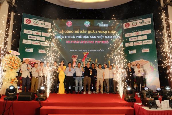Cuộc thi Cà phê Đặc sản Việt Nam 2025 – Vietnam Amazing Cup 2025 đã kết thúc.