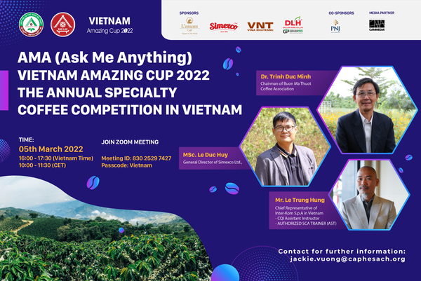 AMA (Ask Me Anything) VietNam Amazing Cup 2022 The Annual Specialty Coffee Competition In VietNam