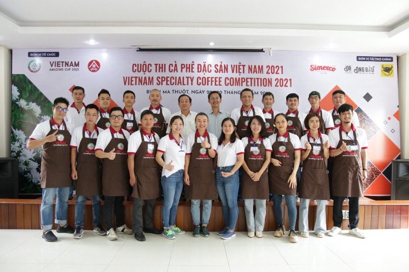 Vòng chung kết cuộc thi Cà phê đặc sản Việt Nam 2021 - VietNam Amazing Cup 2021