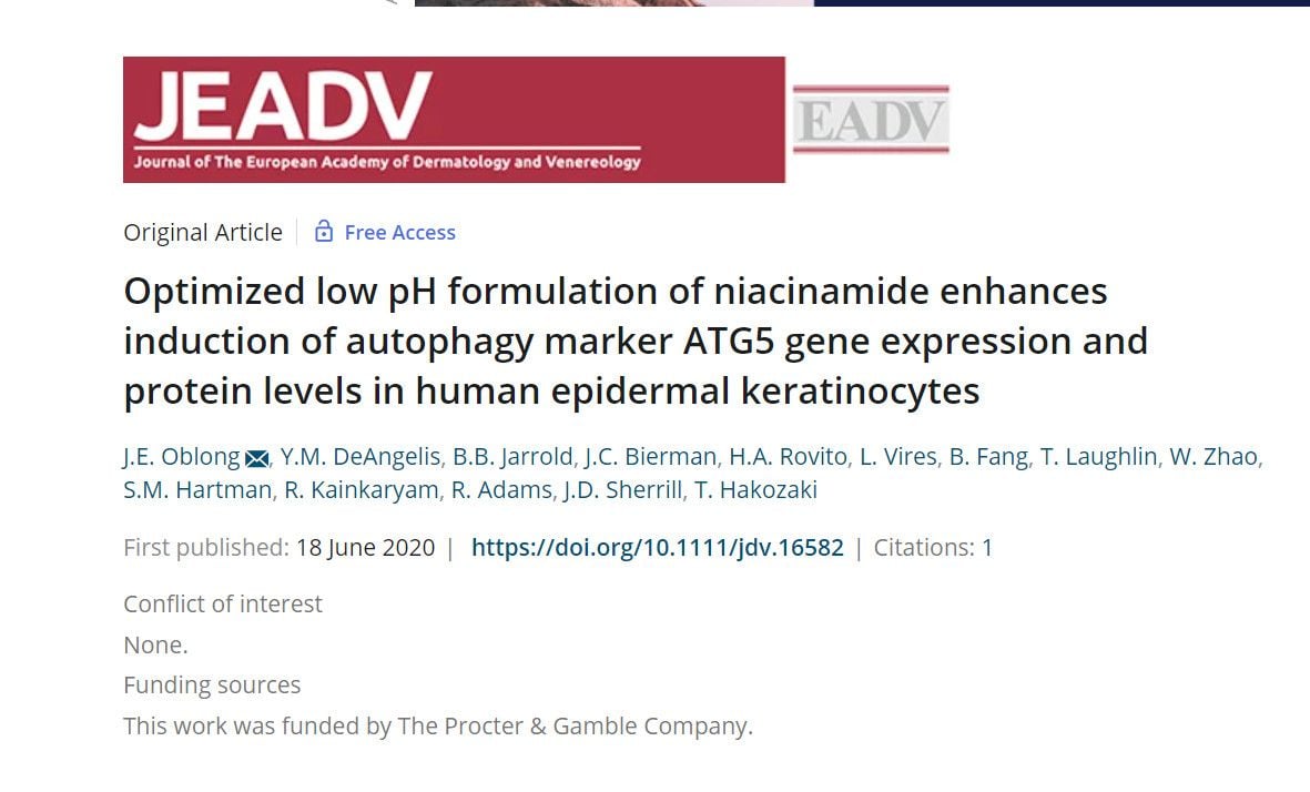 Niacinamide - vitamin B3 ở pH thấp?
