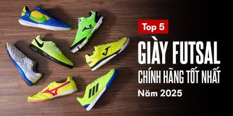 Top 5 đôi giày đá bóng sân Futsal chính hãng tốt nhất năm 2025 tại Thanh Hùng Futsal