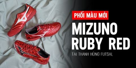 Mizuno Ruby Red Pack chính thức ra mắt tại Thanh Hùng Futsal