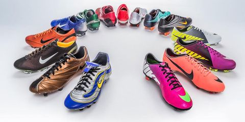 Lịch sử dòng giày bóng đá Nike Mercurial