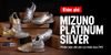 Bộ sưu tập “Mizuno Platinum Silver” phiên bản đế sân cỏ nhân tạo TF: Khi triết lý thủ công chạm đến từng đường nét thiết kế