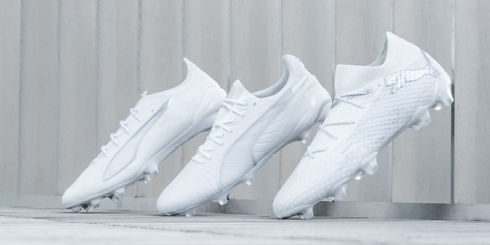 PUMA ra mắt bộ sưu tập giày đá bóng ‘Whiteout Pack’ 2024 đầy tinh tế ...