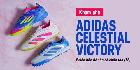 Bộ sưu tập “adidas Celestial Victory” phiên bản đế sân cỏ nhân tạo: Cá tính và bùng nổ