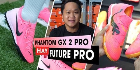 So sánh Nike Phantom GX 2 Pro TF và PUMA Future 7 Pro Cage