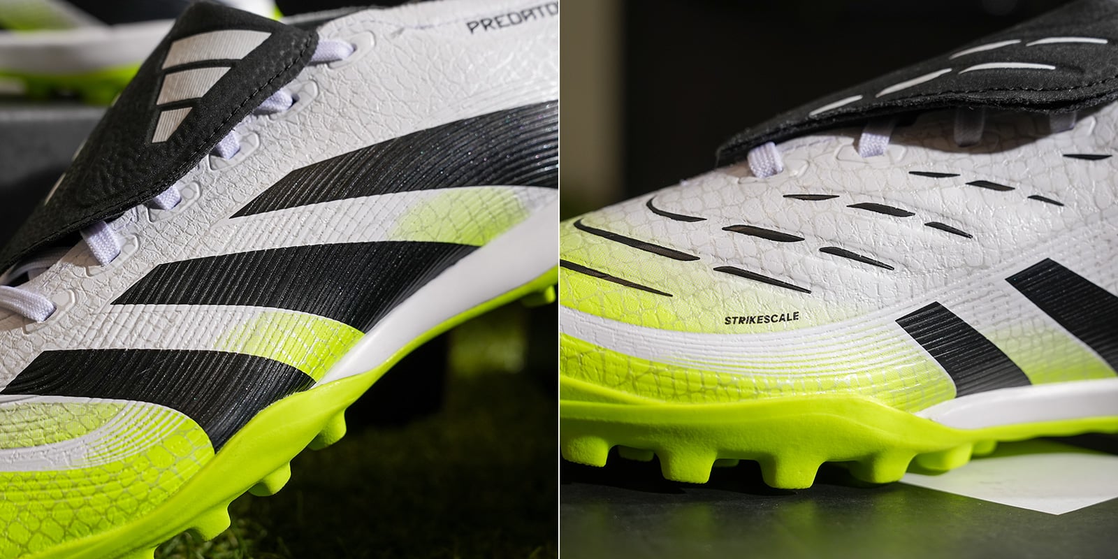 Giày đá bóng sân cỏ nhân tạo adidas Predator 25 League Lưỡi Gà Gập TF - Radiant Blaze Pack