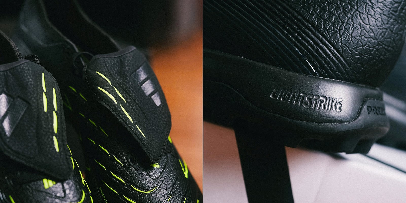 Giày đá bóng chính hãng adidas Predator 25 League Lưỡi Gà Gập TF - Electric Stealth Pack