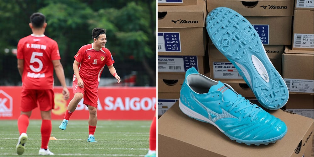 Soi giày đội tuyển chọn sân 7 Việt Nam