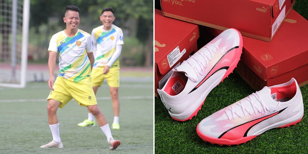 Soi giày đội tuyển chọn sân 7 Việt Nam