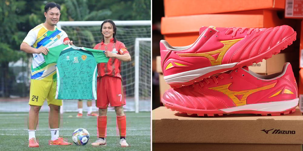 Soi giày đội tuyển chọn sân 7 Việt Nam