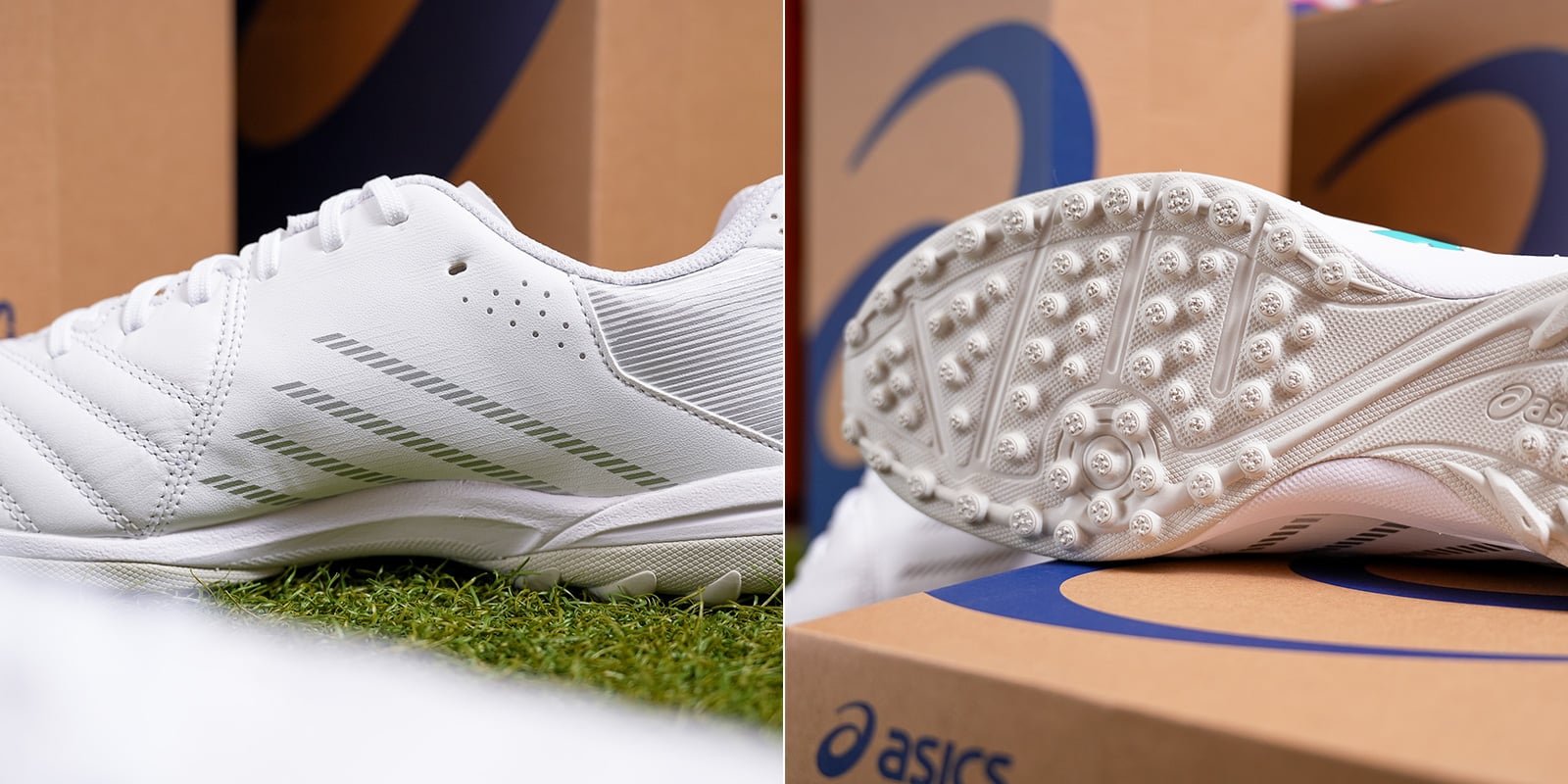 Giày đá bóng chính hãng Asics Calcetto K Leather WD 9 TF
