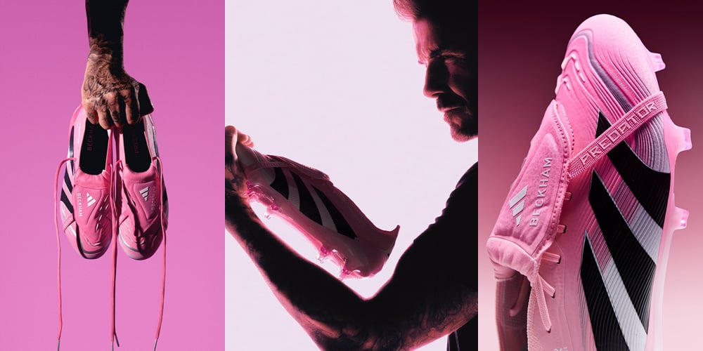 Giày đá bóng chính hãng adidas Predator 25 - Beckham Pink