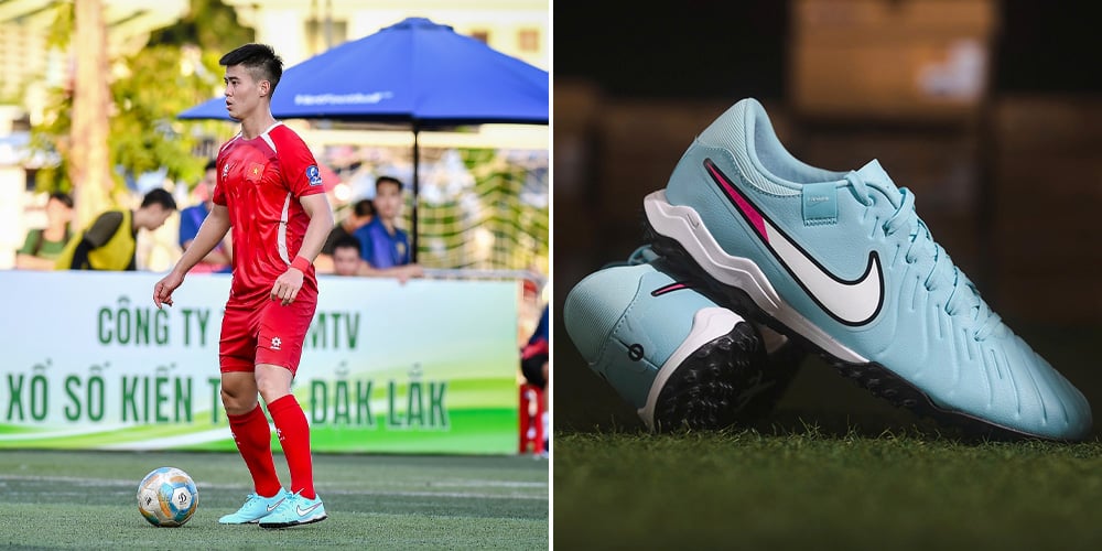 Soi giày các tuyển thủ QGVN trên sân 7