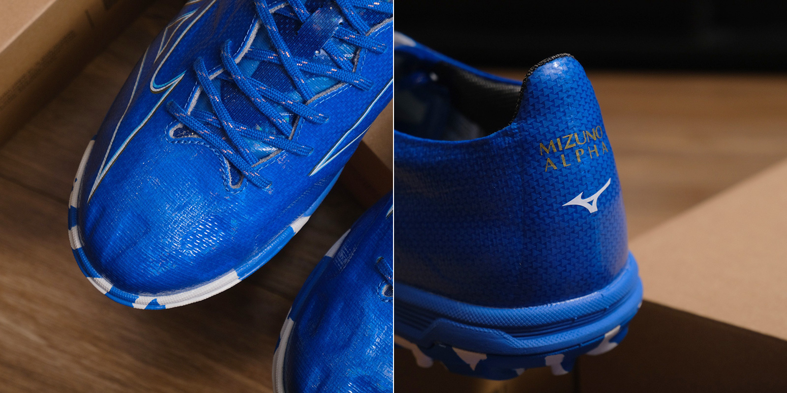 GIÀY CỎ NHÂN TẠO MIZUNO ALPHA ELITE AS - P1GD246227 - XANH