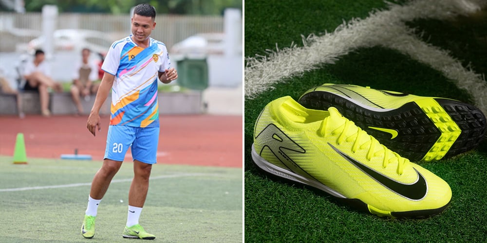 Soi giày đội tuyển chọn sân 7 Việt Nam